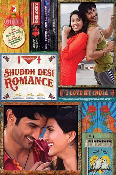 Download Shuddh Desi Romance (2013) Hindi Movie BluRay 480p [350MB] || 720p [1.1GB] || 1080p [3.6GB]